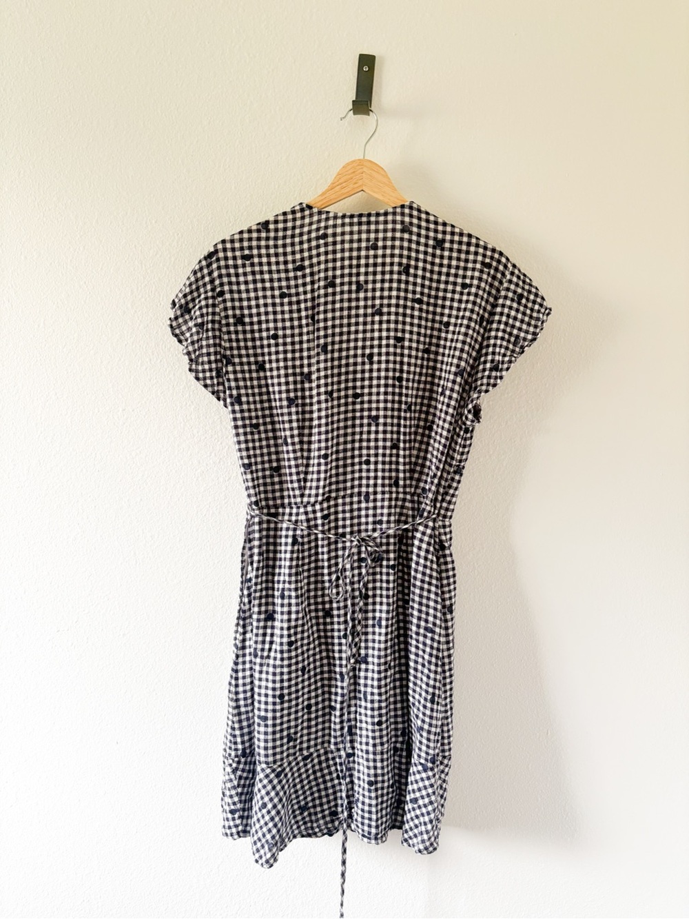Rails Gingham Wrap Dress - Picture 4 of 8